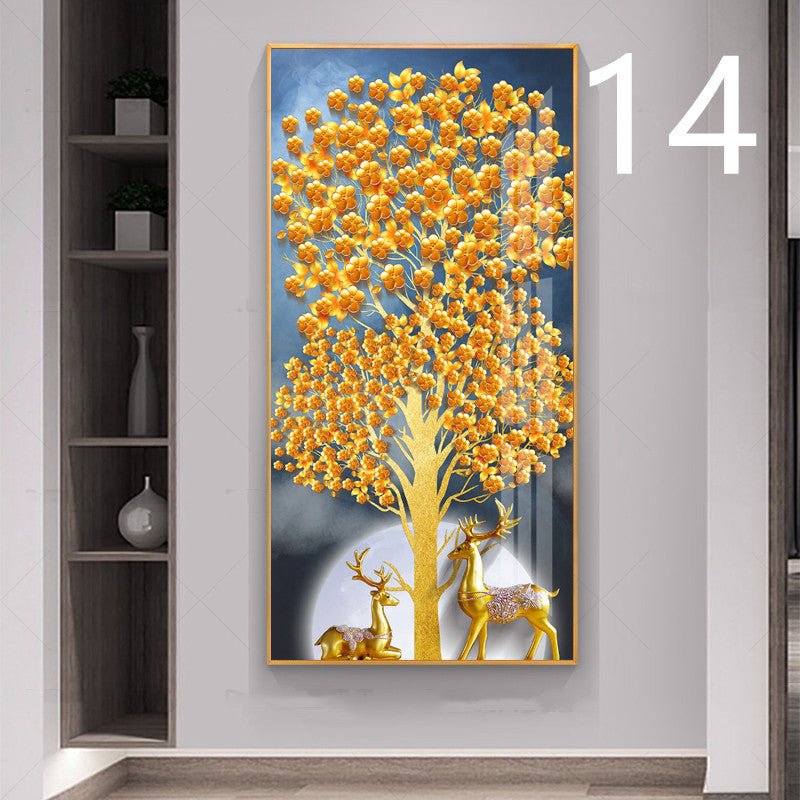 Fortune Tree Poster Canvas Painting Wall Art Picture