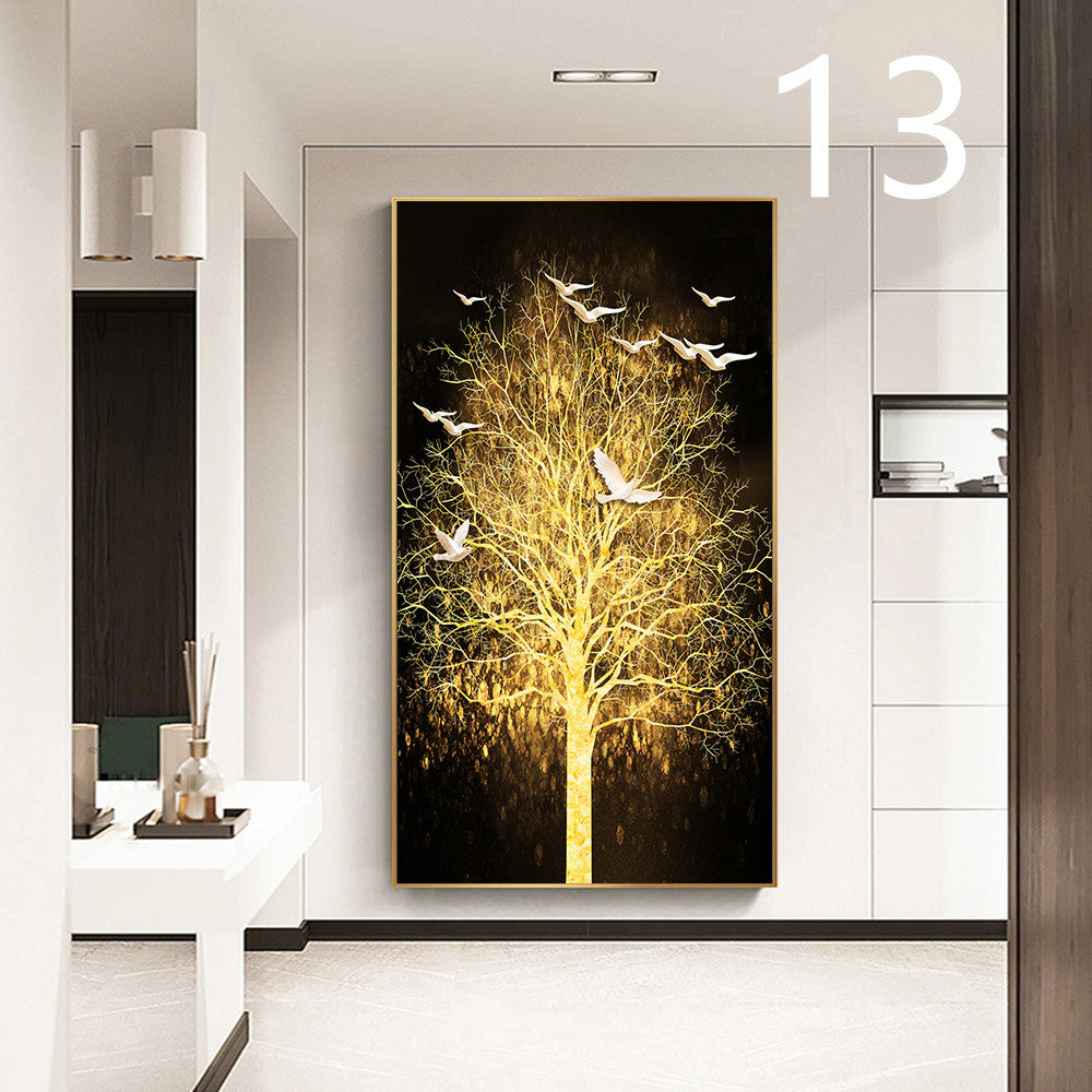 Fortune Tree Poster Canvas Painting Wall Art Picture