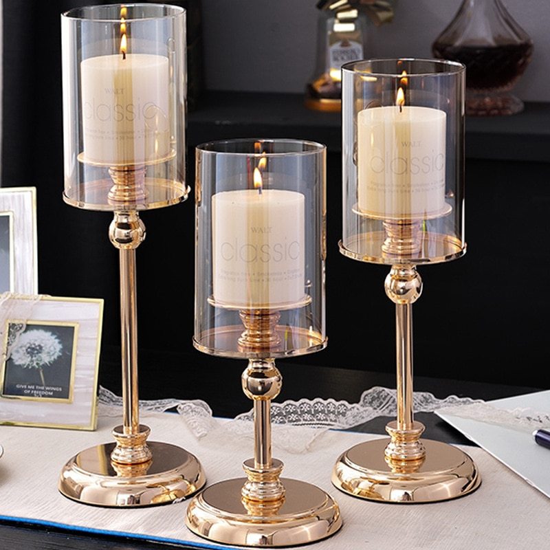 Candlestick Metal candle holder