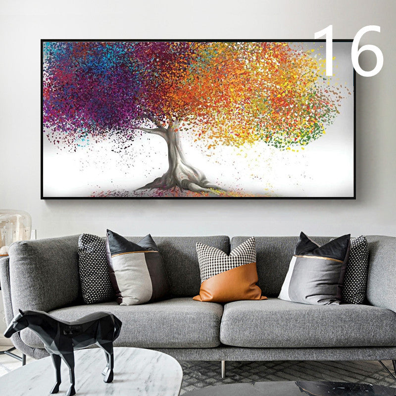 Fortune Tree Poster Canvas Painting Wall Art Picture