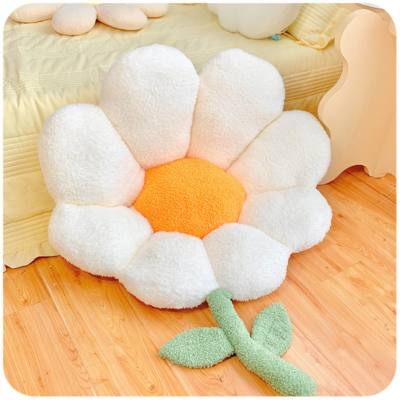 Flower Seat Cushion Lumbar Support Chair