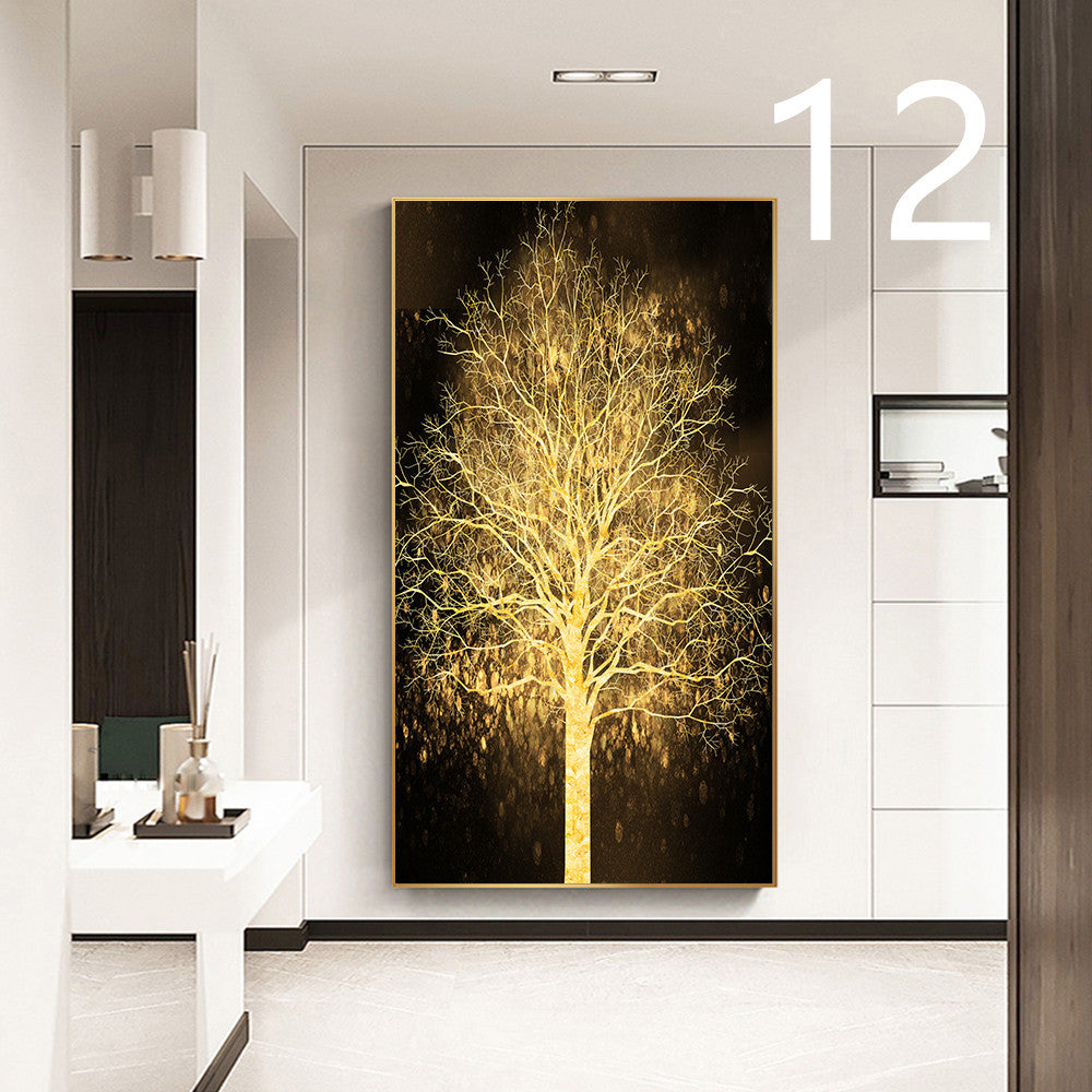 Fortune Tree Poster Canvas Painting Wall Art Picture